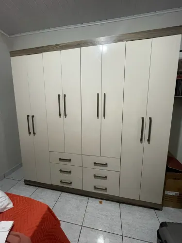 Vendo guarda roupa usado em bom estado, ENTREGA E MONTAGEM GRÁTIS