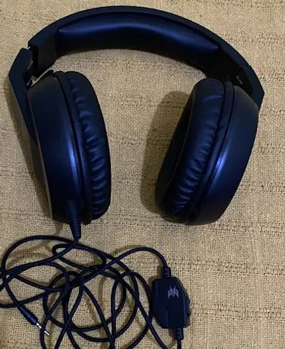 Fones Headset com Fio Acer Predator Gamer, Novíssimo na Caixa, Garantia