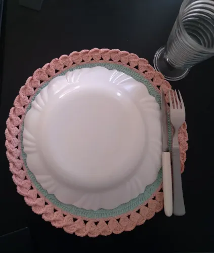 Kit de Sousplats (seis peças)