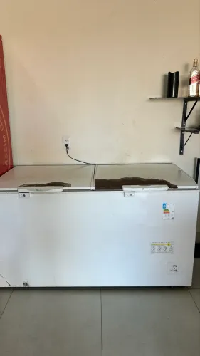 Freezer duas tampas