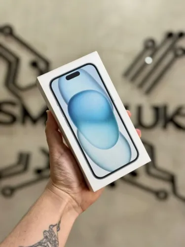 iPhone 15 Azul 128GB (Lacrado) + Nota e 1 ano de garantia Apple