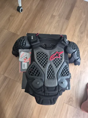 Colete motocross a-6 alpinestars  tamanho P 