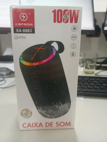 Caixa de som 100w
