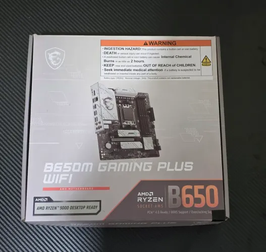 Placa Mãe MSI B650M Gaming Plus WIFI - COM 2 ANOS DE GARANTIA