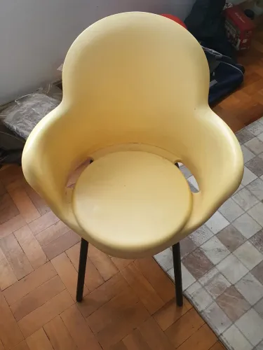Cadeira gogo amarela