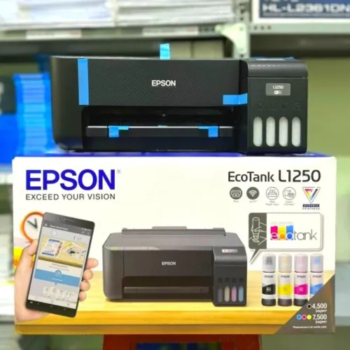 Impressora Epson EcoTank L1250 Wi-Fi - Nova na Caixa