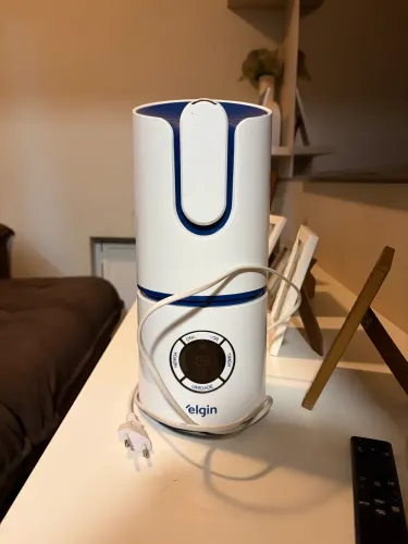 Umidificador de Ar Elgin Ultrassônico Digital 2,5l - Branco/Azul