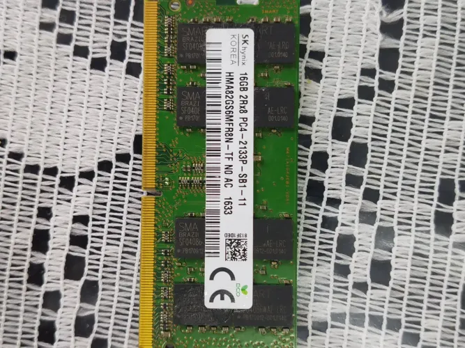 Memória RAM ddr4 16 GB SK hynix SODIMM