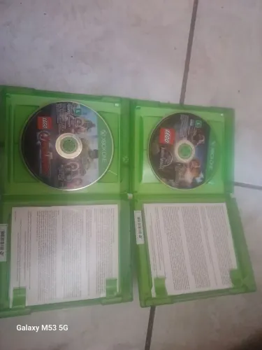 2Jogos lego Marvel vingadores e lego jurassic World original