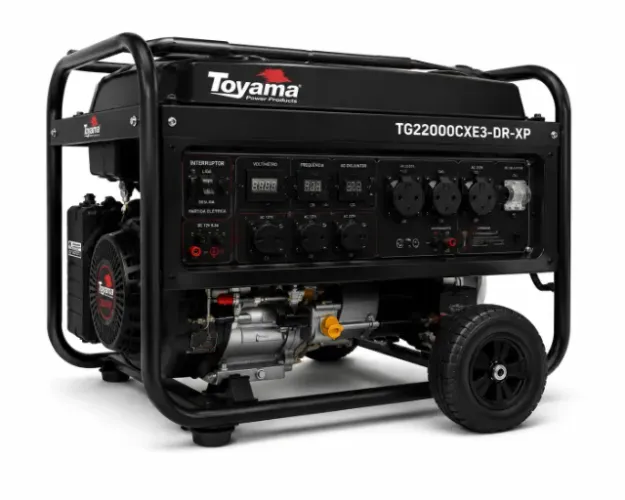 ? Gerador Toyama TG22000CXE3-DR-XP 22kVA | Ideal para Drones Agrícolas | Partida Elétrica