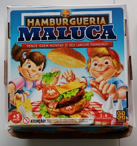 Jogo Hamburgueria Maluca - Grow - IMPECÁVEL - R$50