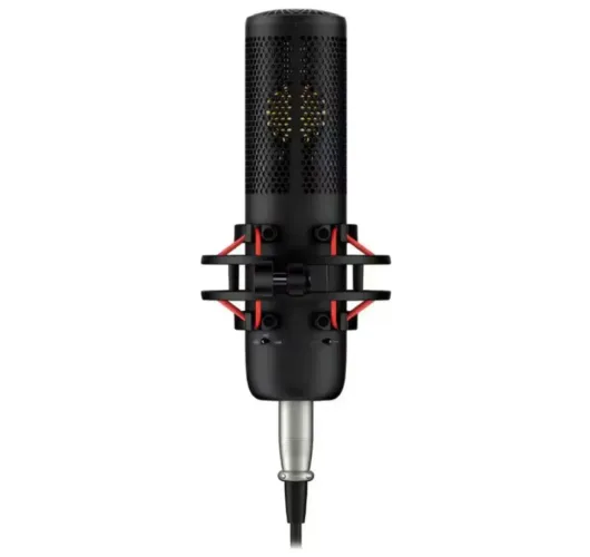 Microfone profissional Hyperx Procast Cor preto