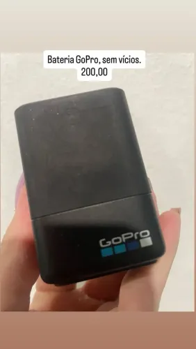 Bateria + Carregador Externo GoPro Hero Black 7