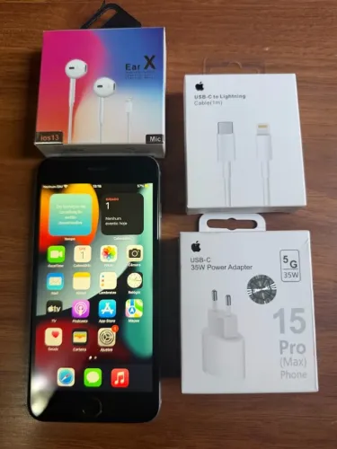 Iphone 6s Plus 128 Gb Tela 5,5 Video 4k DUAL CAMERA 12mpx Bateria SAUDE 100% CHIP SIM GPS
