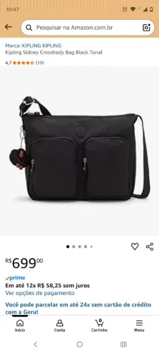 Bolsa Kipling 