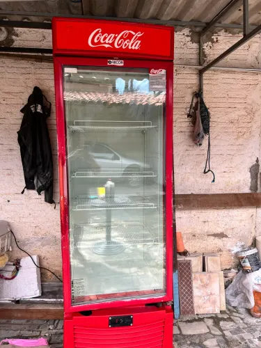 Freezer expositor da coca  