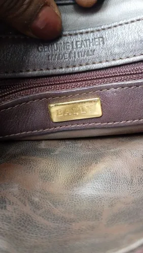 Bolsa Bally Original Couro Legítimo