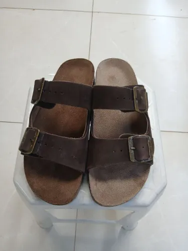 Chinelo de couro