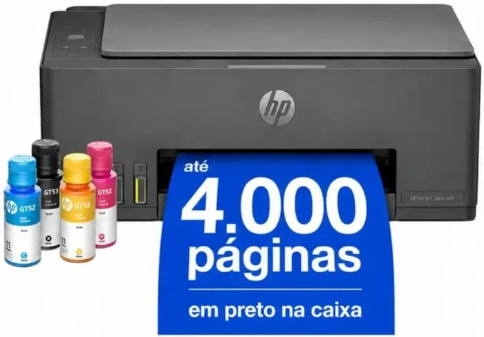 Impressora Multifuncional HP Smart Tank 589 - NOVA LACRADA