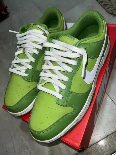 Nike Dunk Low Green White 43 verde lima