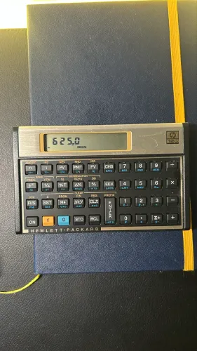 Calculadora financeira HP12c 