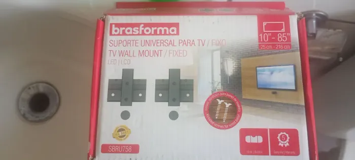 Suporte de tv até 85 polegadas Novo