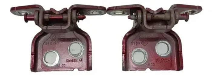 Par Dobradiça Porta Dianteira Esquerda Sandero Rs 2.0 2021