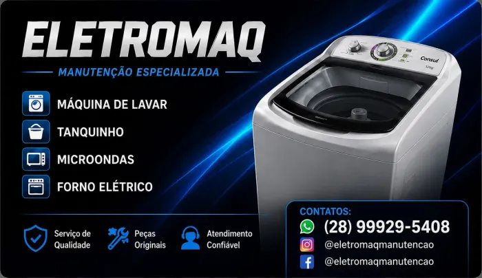 Conserto em Maquinas de Lavar, Tanquinho, Microondas e Forno elétrico