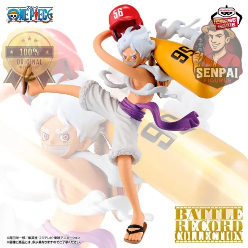 FIGURE ONE PIECE - MONKEY D. LUFFY GEAR 5 | BATTLE RECORD COLLECTION | ORIGINAL BANPRESTO