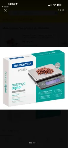 Balança Digital Adatto Tramontina