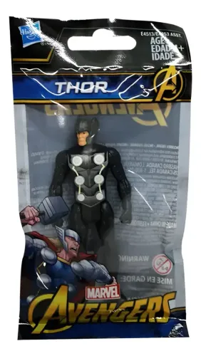 Mini Figura De Açao Marvel Vingadores Thor - Original Hasbro 10cm