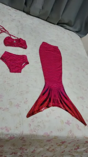 Kit biquíni infantil sereia