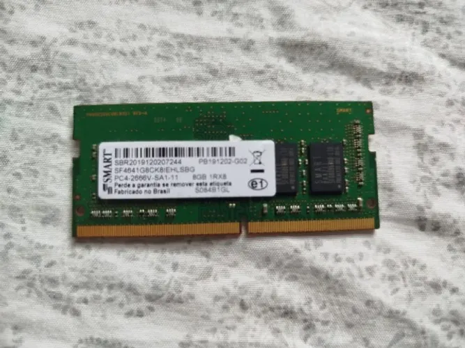Memoria RAM de notebook Smart 8gb PC4 2666mhz