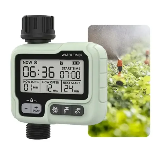 Temporizador digital automático de irrigação
