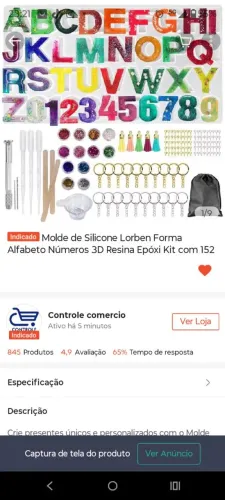 Vendo Kit Chaveiros em resina!