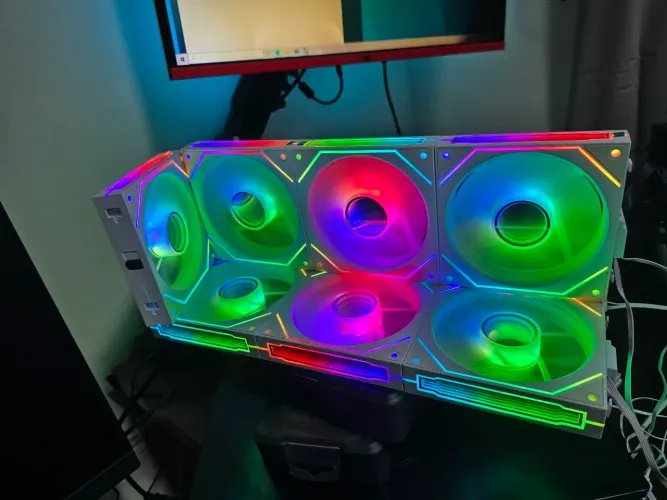 Kit fans magnéticas reverse JUMPEAK 7x