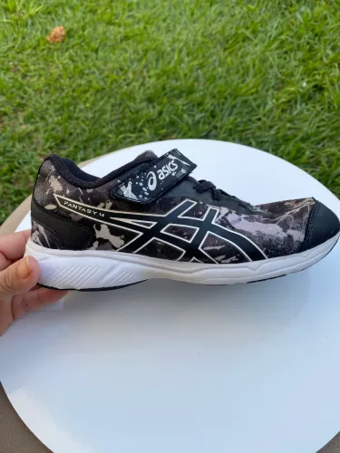 Tênis asics fantasy 4 ps infantil, tam 32.
