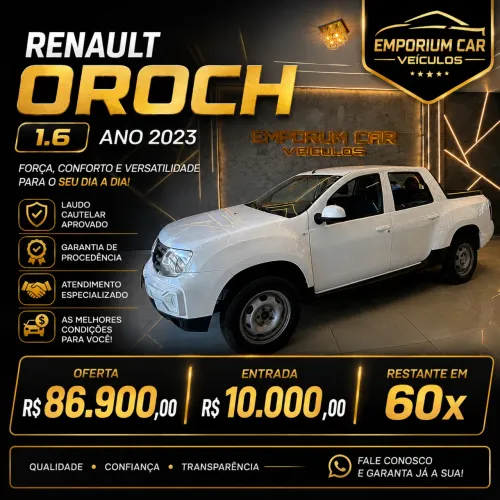 Renault Duster Oroch PRO 1.6 Flex 16V Mec. 2023