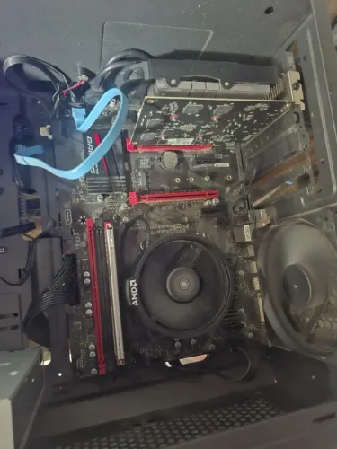 Kit AM4 - Ryzen 1600 + RX 550 8gb + B350