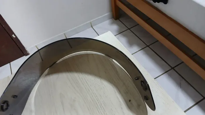 VISEIRA FUMER PARA CAPACETE