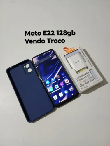 MOTO E22 128GB VD/TROCO