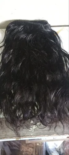 Cabelo humano liso ondulado 