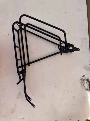 Bagageiro traseiro Bontrager, muito leve e resistente