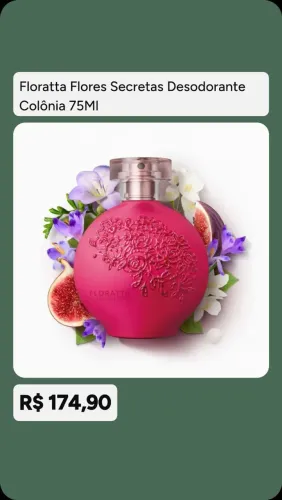 Perfume Floratta Flores Secretas 