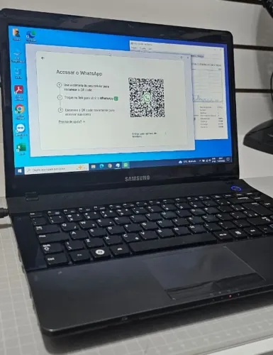 notebook samsung I3, 8gb de ram 120 ssd