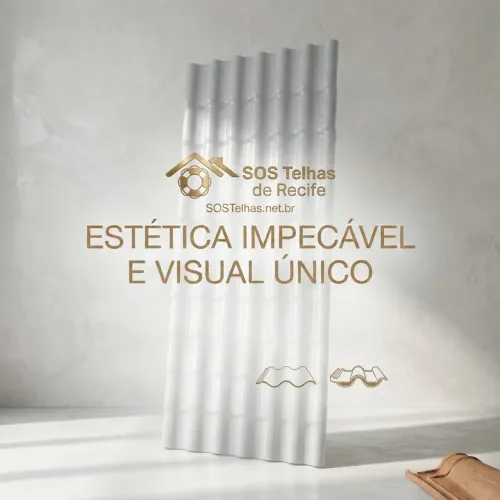 Telha Plan Brancas Exclusiva: Beleza e Sofisticação Única para seu Telhado