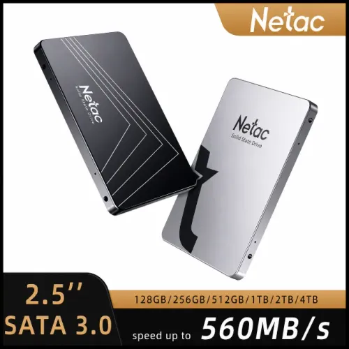 SSD 512 GB NETAC CASE DE ALUMINIO NOVO LACRADO