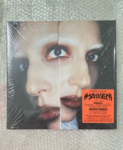 Lady Gaga MAYHEM Vinil Aberto