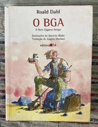 Livro O Bom Gigante Amigo
