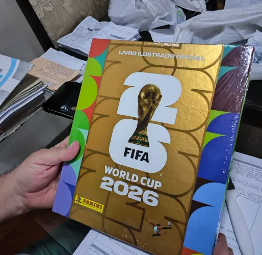 Álbum de Ouro Original Panini Novo Capa Dura